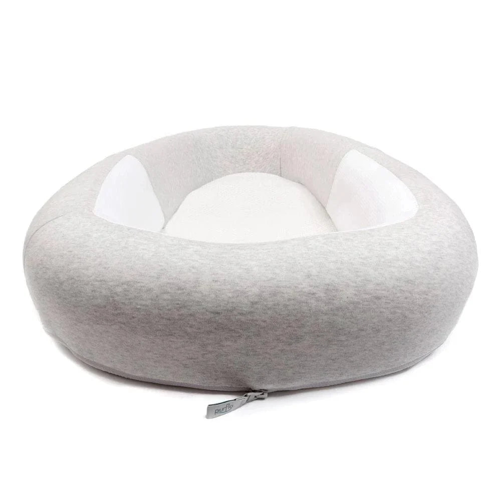 Purflo Sleep Tight baby bed Minimal Grey with spare cover (British brand)