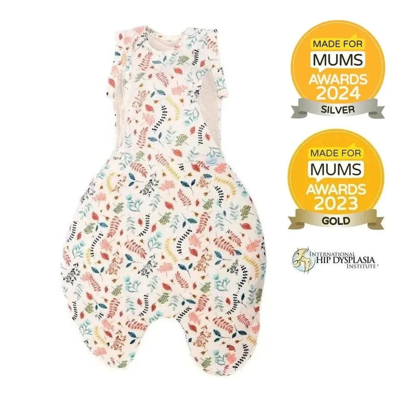 Purflo swaddle to sleep bag 2.5 TOG 0-4 months (British brand)