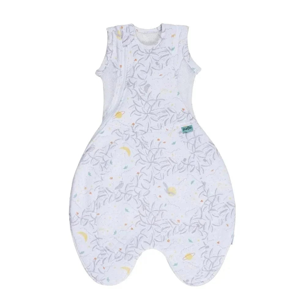 Purflo swaddle sleep bag Stargazer Midnight 2.5 TOG 0-4 months 2 pack (British brand)