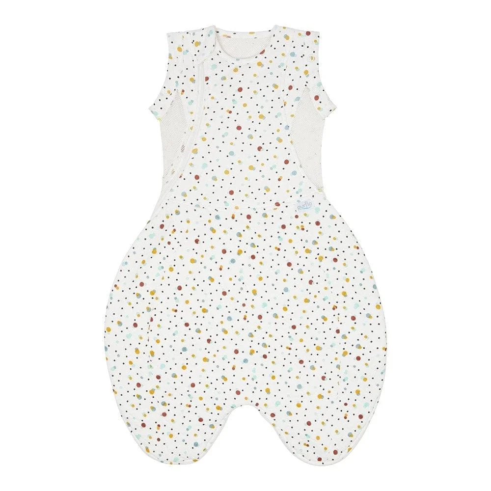 Purflo swaddle bag Scandi Spot 2.5 TOG, imported from the UK