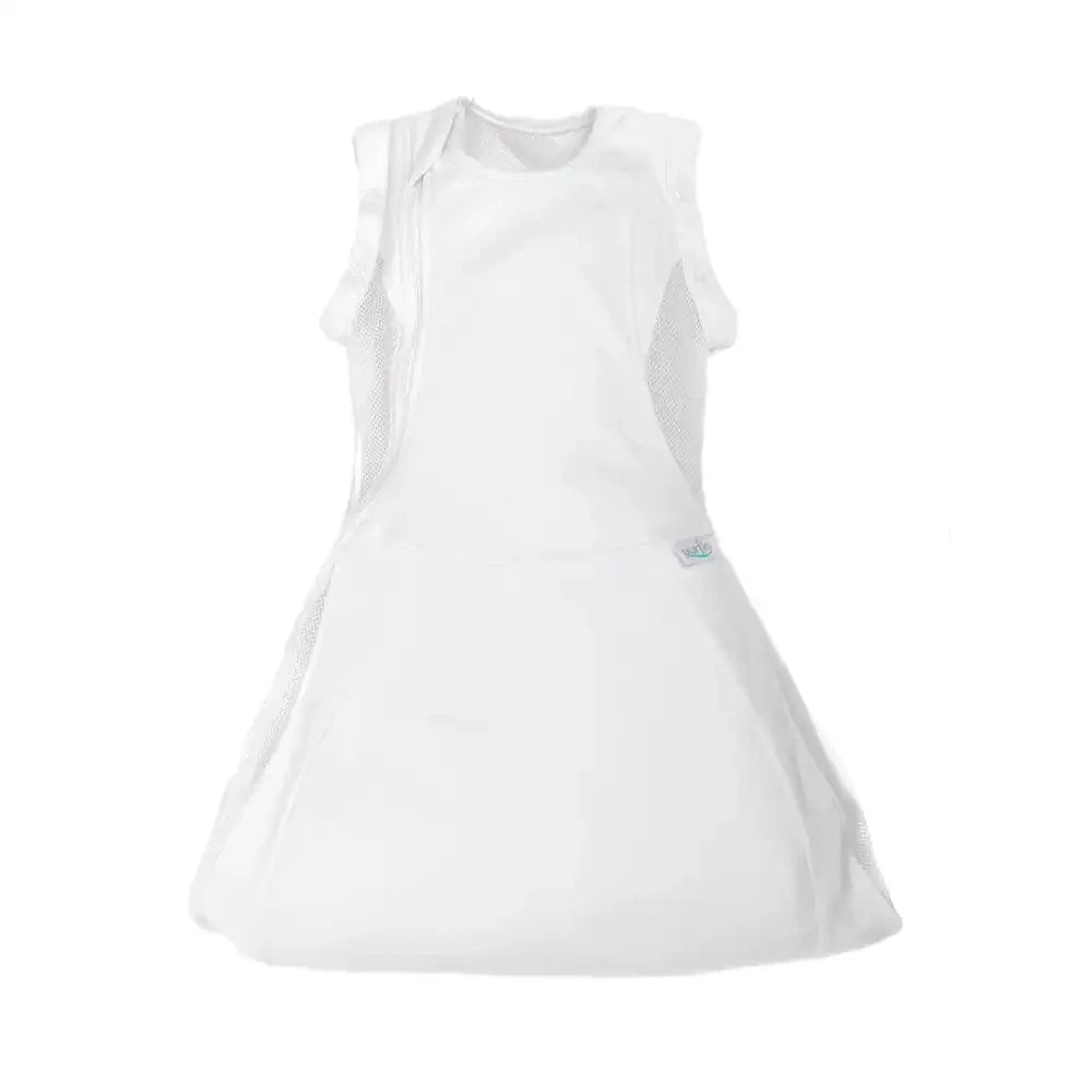 Purflo swaddle sleep bag 2.5 TOG 0-4 months soft white, UK version