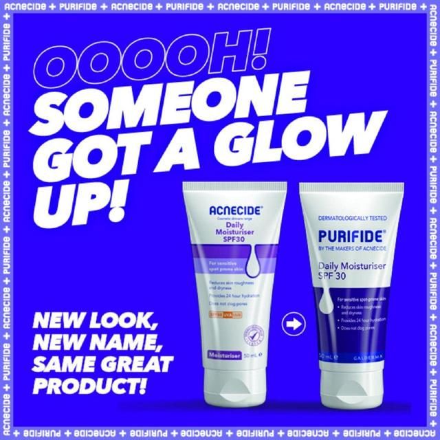 Purifide Daily Moisturiser SPF30   50ml