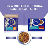Purina One Senior 7+ Mini Fillets Chicken &amp;amp; Beef Wet Cat Food   8 x 85g