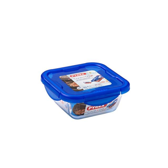 Pyrex Cook&Go Square Glass Roaster Liten 16cm