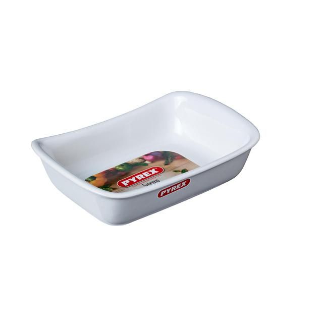 Pyrex Supreme Ceramic Roaster Hvit 26cm