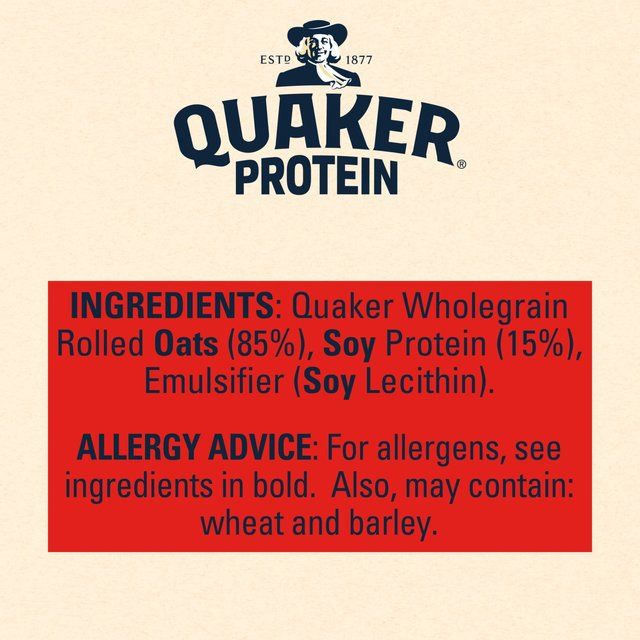 Quaker Oat So Simple Protein Original Porridge Sachets Cereal   8 per pack