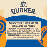 Quaker Oat So Simple Protein Porridge Cereal Pot Golden Syrup   63g