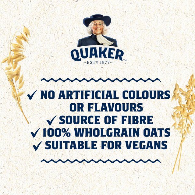 Quaker Oats Jumbo Rolled Oats Porridge Cereal   1kg