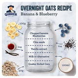 Quaker Rolled Oats Porridge Cereal   500g