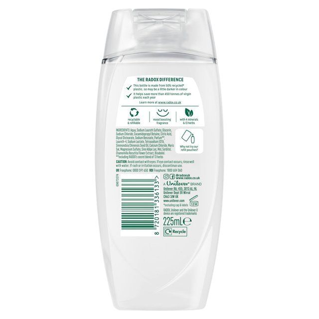 Radox Feel Moisturised Mood Boosting Shower Gel   225ml