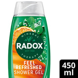 Radox Feel Refreshed Shower Gel Eucalyptus &amp;amp; Citrus Oil Body Wash 450ml