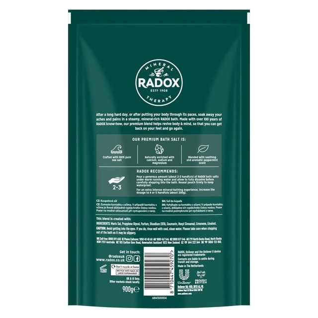 Radox Muscle Relief Bath Salts   900g