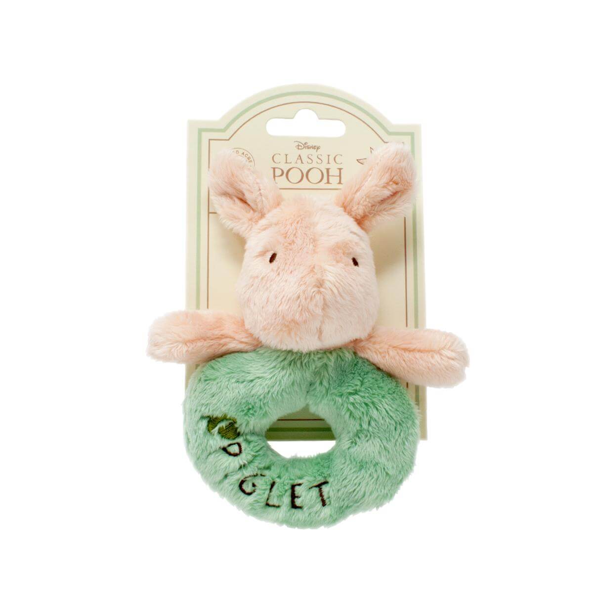 Disney Piglet ring rattle 12cm (British brand)