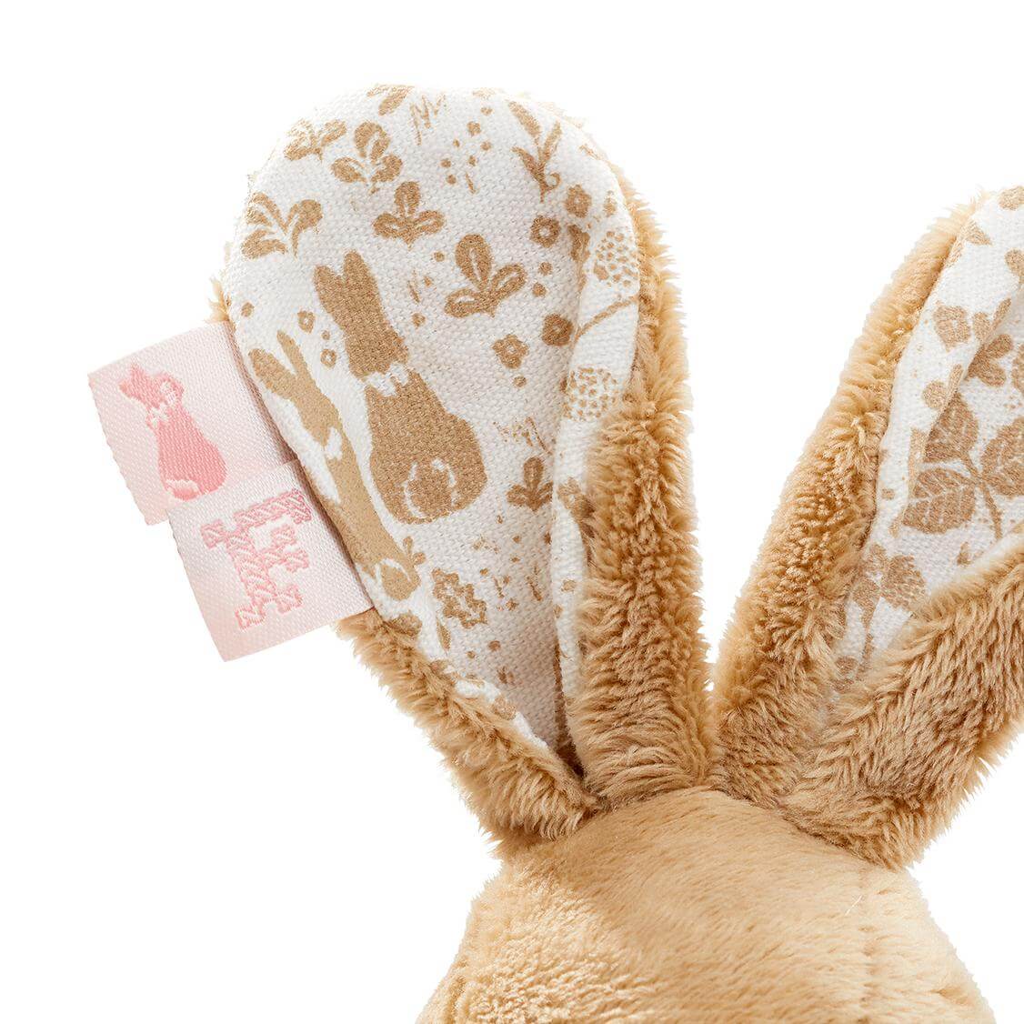 Peter Rabbit Flopsy wooden ring rattle, imported from the UK