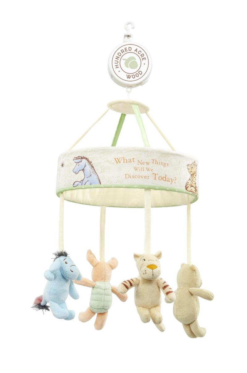 Disney Winnie the Pooh cot mobile with Piglet Tigger Eeyore, UK version