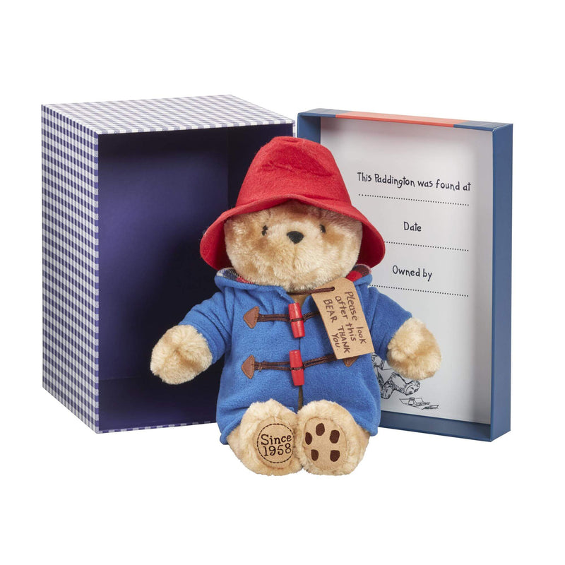 Paddington soft toy in collectors box 30cm - British product