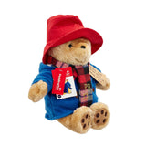 Paddington 23.5cm plush bear with checked scarf (British brand)