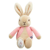Peter Rabbit Flopsy Bunny bean rattle soft toy 21cm (British brand)