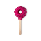 Raspberry Blower bubble bar, fruity raspberry-scented reusable bath bar (British brand)