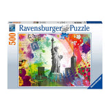 Ravensburger New York-i képeslap 500 darabos kirakós