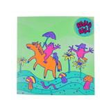 Lush Really Wild greetings card 150mm x 150mm, imported from the UK