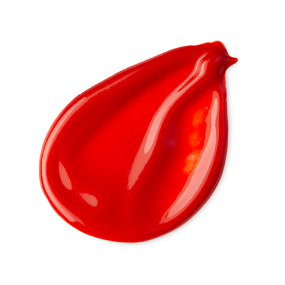 Lush Red Maple lip jelly with maple syrup scent (British brand)