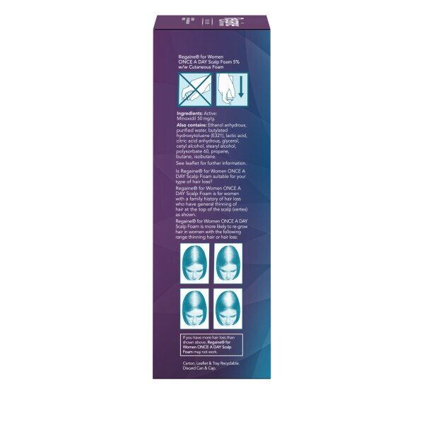 Regaine for Women Scalp Foam Hair Loss &amp;amp; Re-Growth 1x73ml