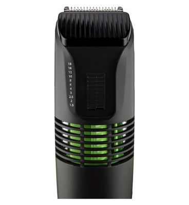 Remington Vacuum Beard &amp;amp; Stubble Electric Trimmer MB6850