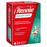 Rennie Sugar Free Tablets   24 per pack