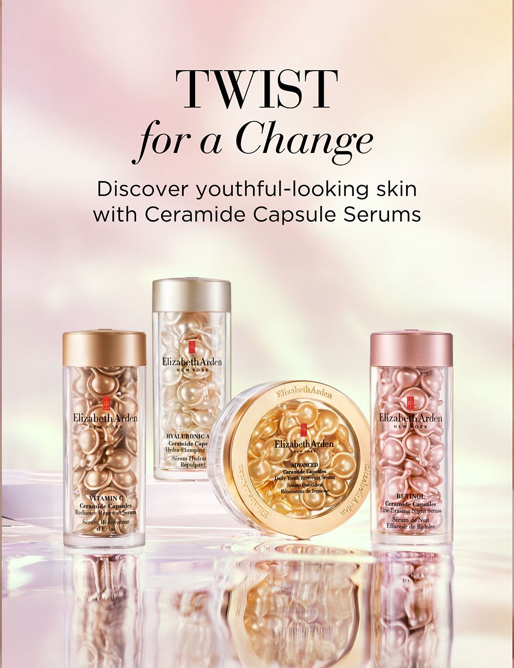 Retinol Ceramide Capsules Line Erasing Night Serum 60-Piece