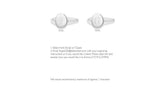 Revere Sterling Silver Personalised Oval Signet Ring - N