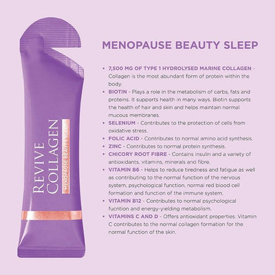 Revive Collagen overgangsalder Beauty Sleep Hydrolysert marint kollagen 7.500 mg 14 dagers forbruk
