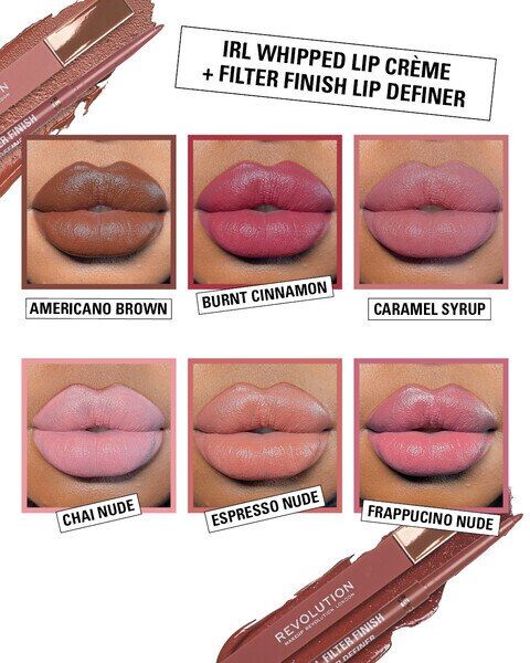 Revolution Irl Whipped Lip Cr&amp;egrave;me Burnt Cinnamon