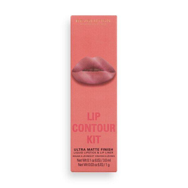 Revolution Ultimate Nude Lip Contour Kit Queen