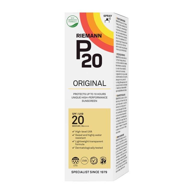 Riemann P20 Original SPF 20 Sun Spray   100ml