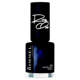 Rimmel 60 Secs Rita Shades Of Black Nail Polish Black Black Blue