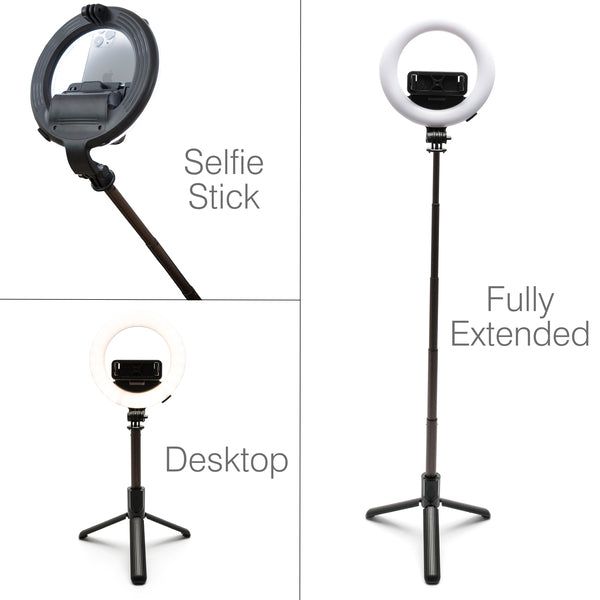 Rio GlamourGlow Pro Beauty &amp;amp; Vlogging Ring Light