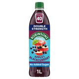 Robinsons Double Strength Apple &amp;amp; Blackcurrant Squash   1L
