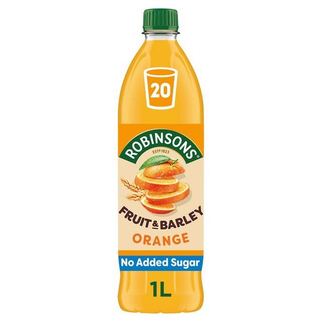 Robinsons Fruit &amp;amp; Barley Orange Squash   1L