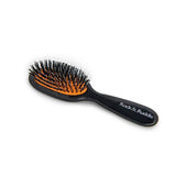 Rock &amp;amp; Ruddle Black Stardust Small Mix Bristle Hairbrush