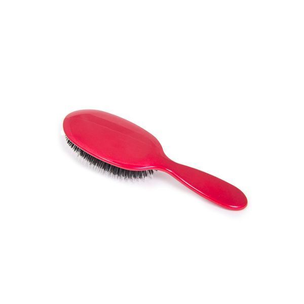 Rock &amp;amp; Ruddle Red Shimmer Small Baby Bristle Hairbrush