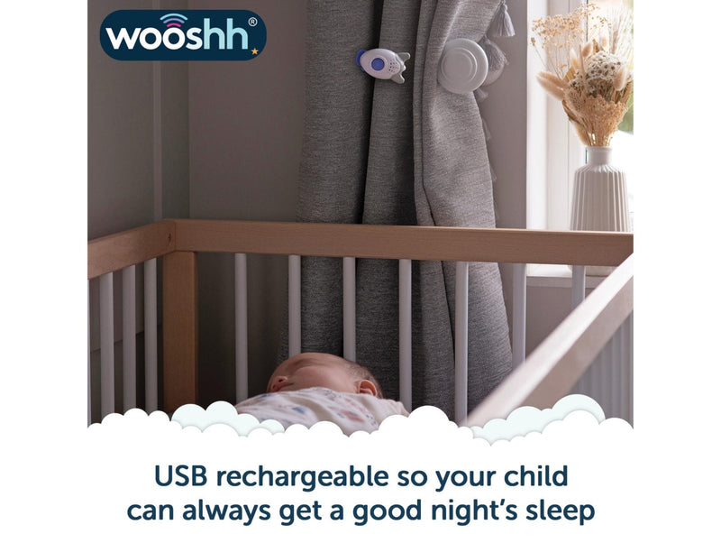 Rockit Wooshh baby sound soother compact sleep aid, UK version