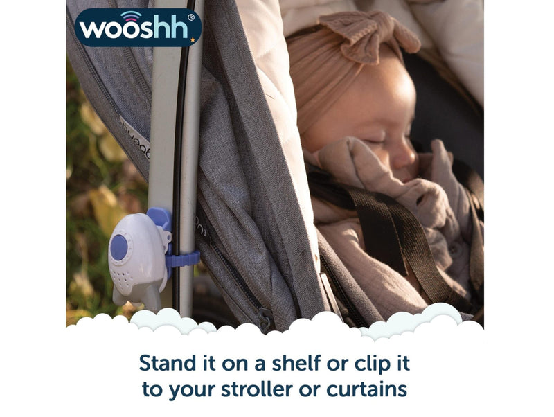Rockit Wooshh baby sound soother compact sleep aid, UK version