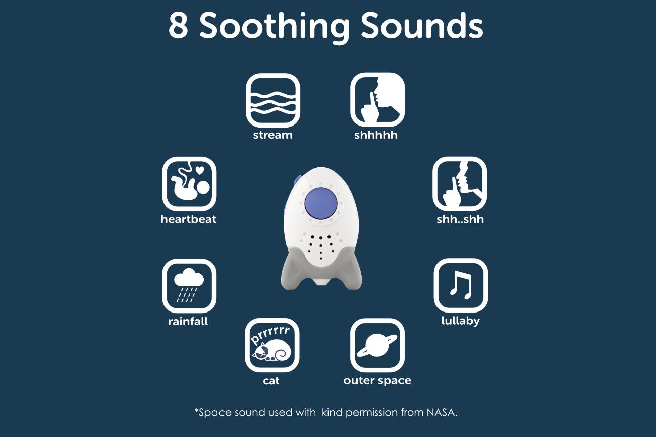Rockit Wooshh baby sound soother compact sleep aid, UK version