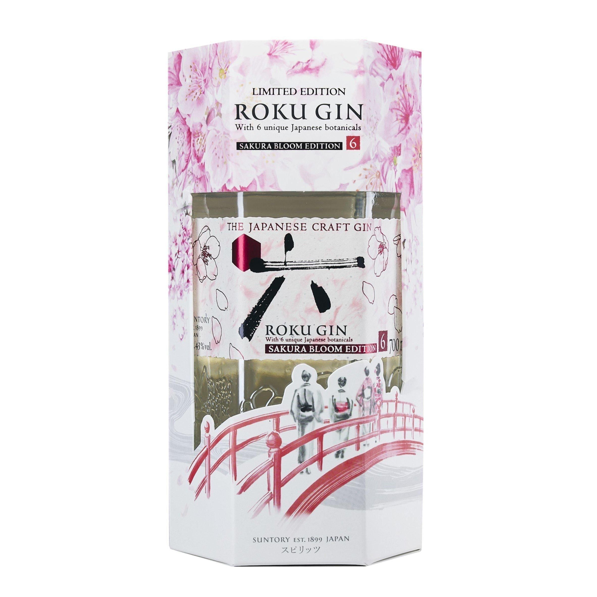 Roku Sakura Bloom Japanese Craft Gin, Limited Edition