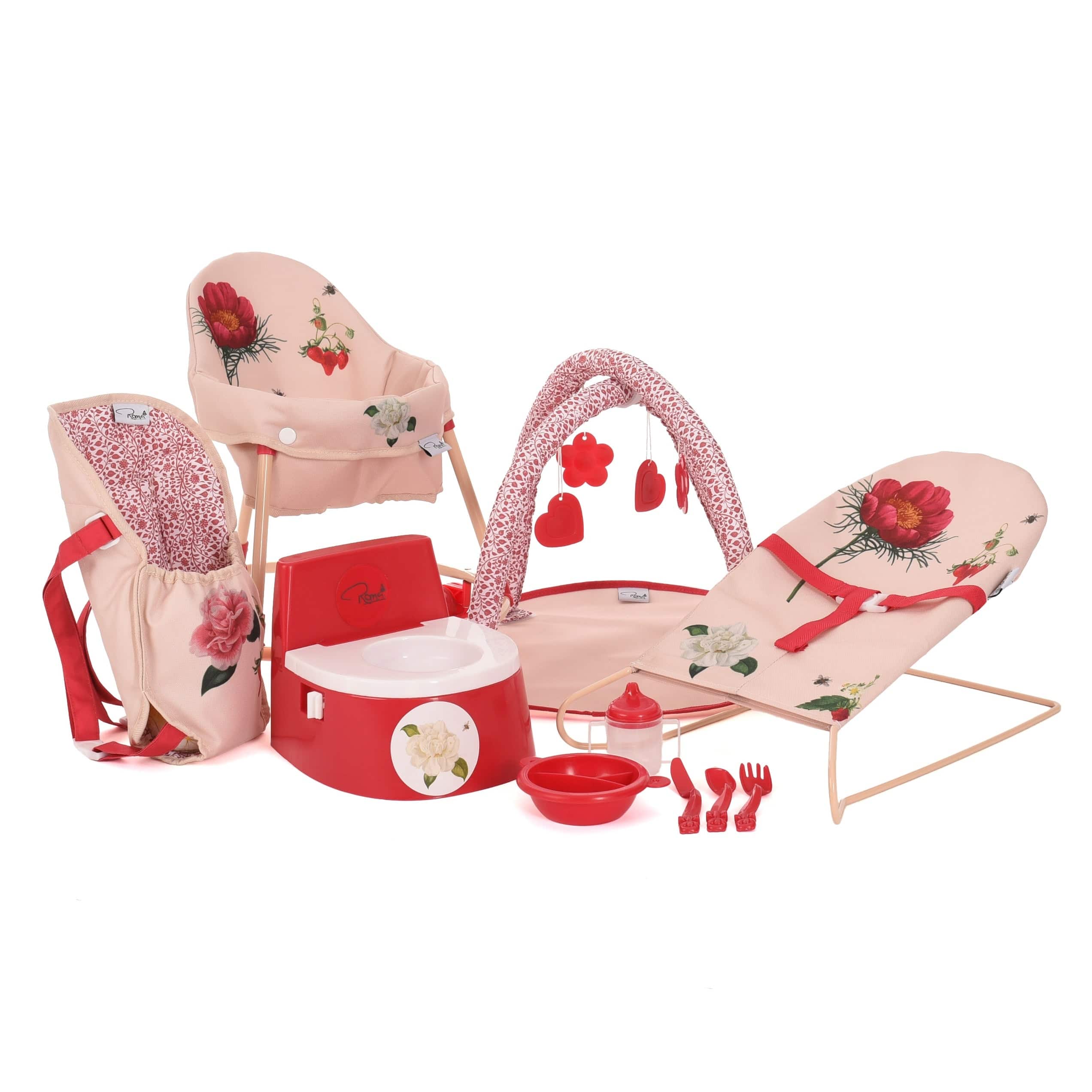 Roma RHS 10 Piece Accessory Set Flora, imported from the UK