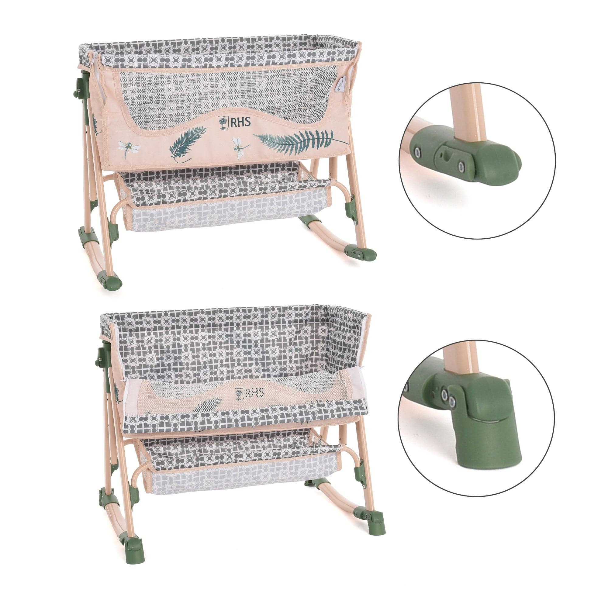 Roma RHS Fern dolls bedside crib - British product