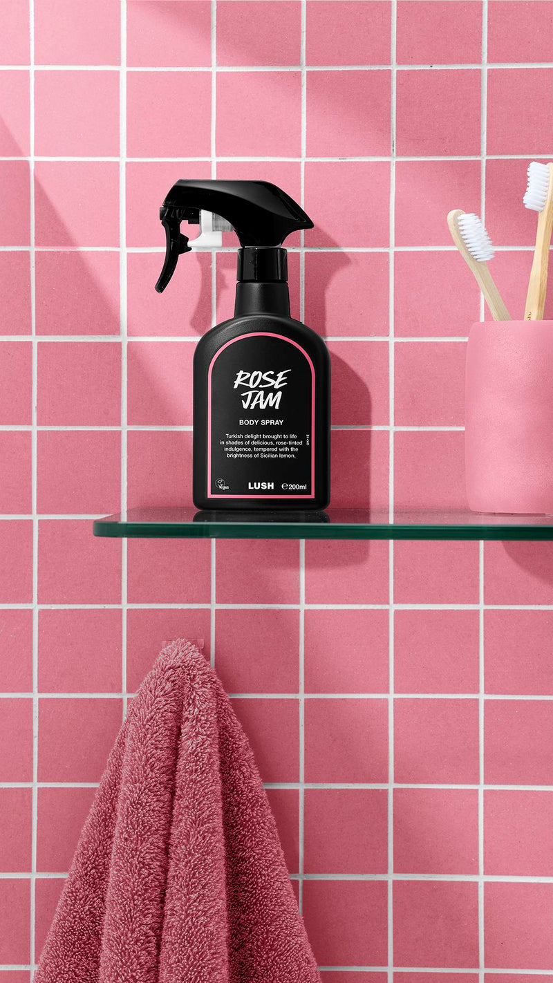 Rose Jam body spray fragrance mist (British brand)