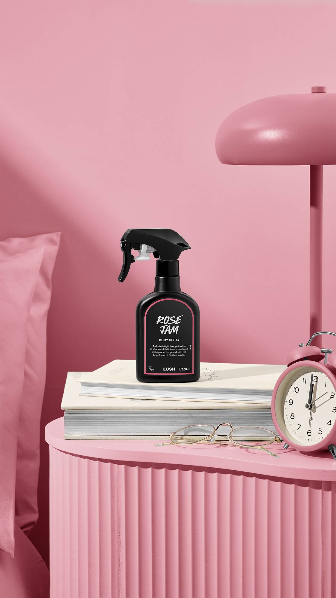 Rose Jam body spray fragrance mist (British brand)