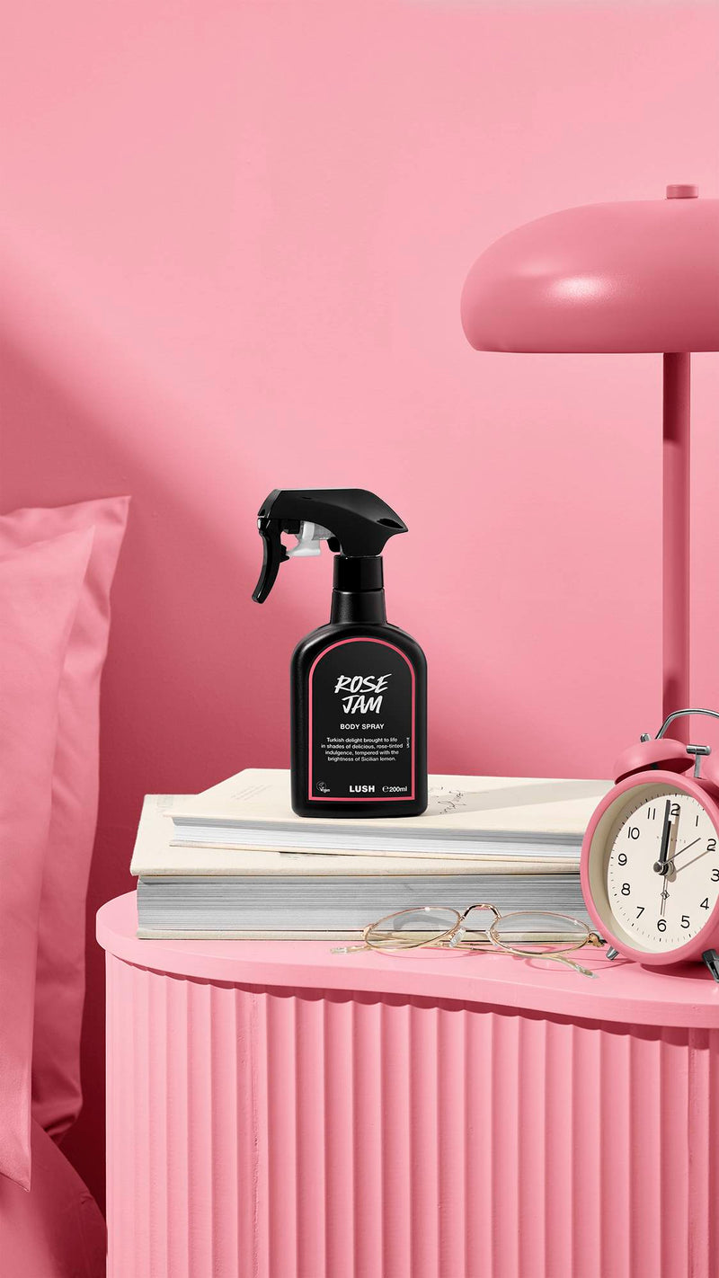 Rose Jam body spray fragrance mist (British brand)